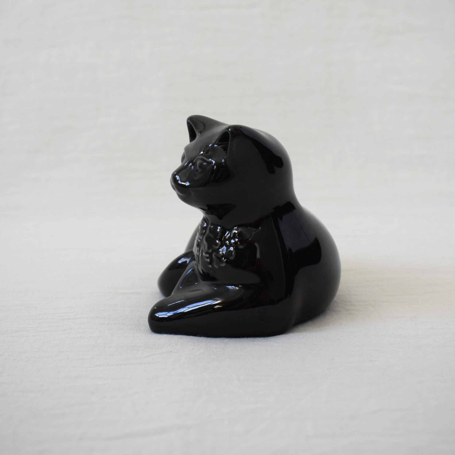 クロネコの置き物 / Rosa Ljung・ロサユング / DECO・デコ社 - 画像 (3)