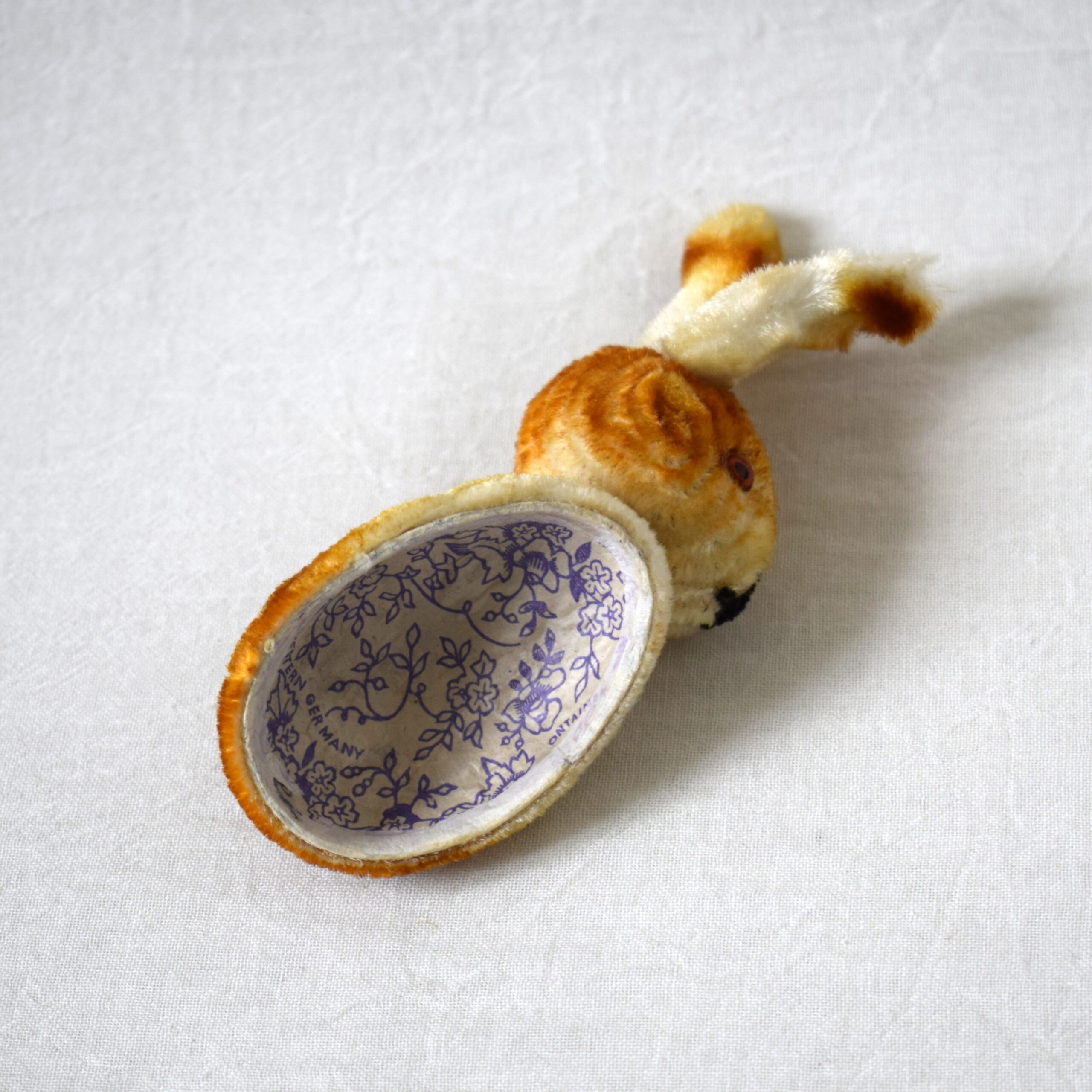 うさぎの入れ物 / モールアート・西ドイツ - 画像 (11)