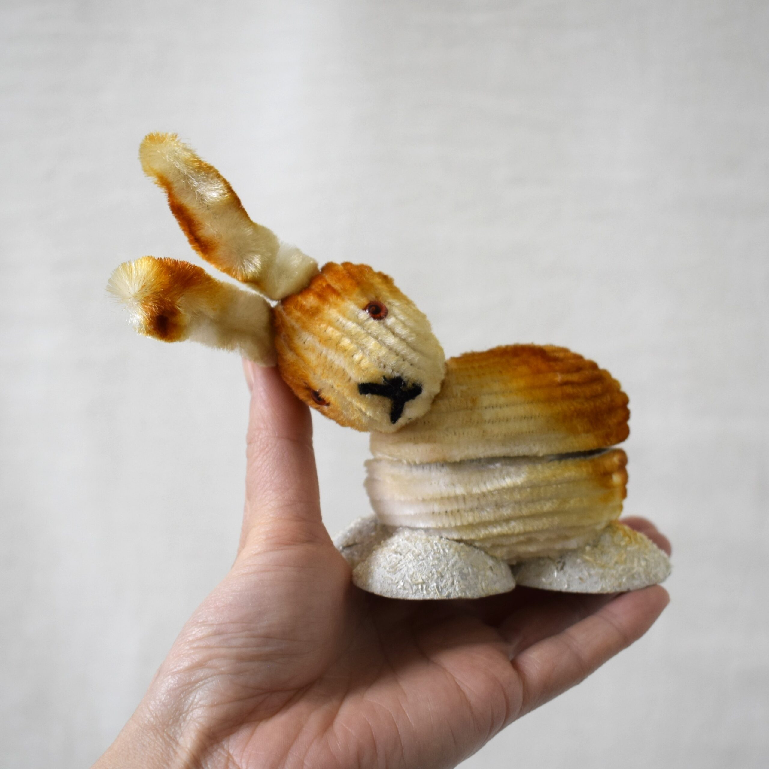 うさぎの入れ物 / モールアート・西ドイツ - 画像 (12)