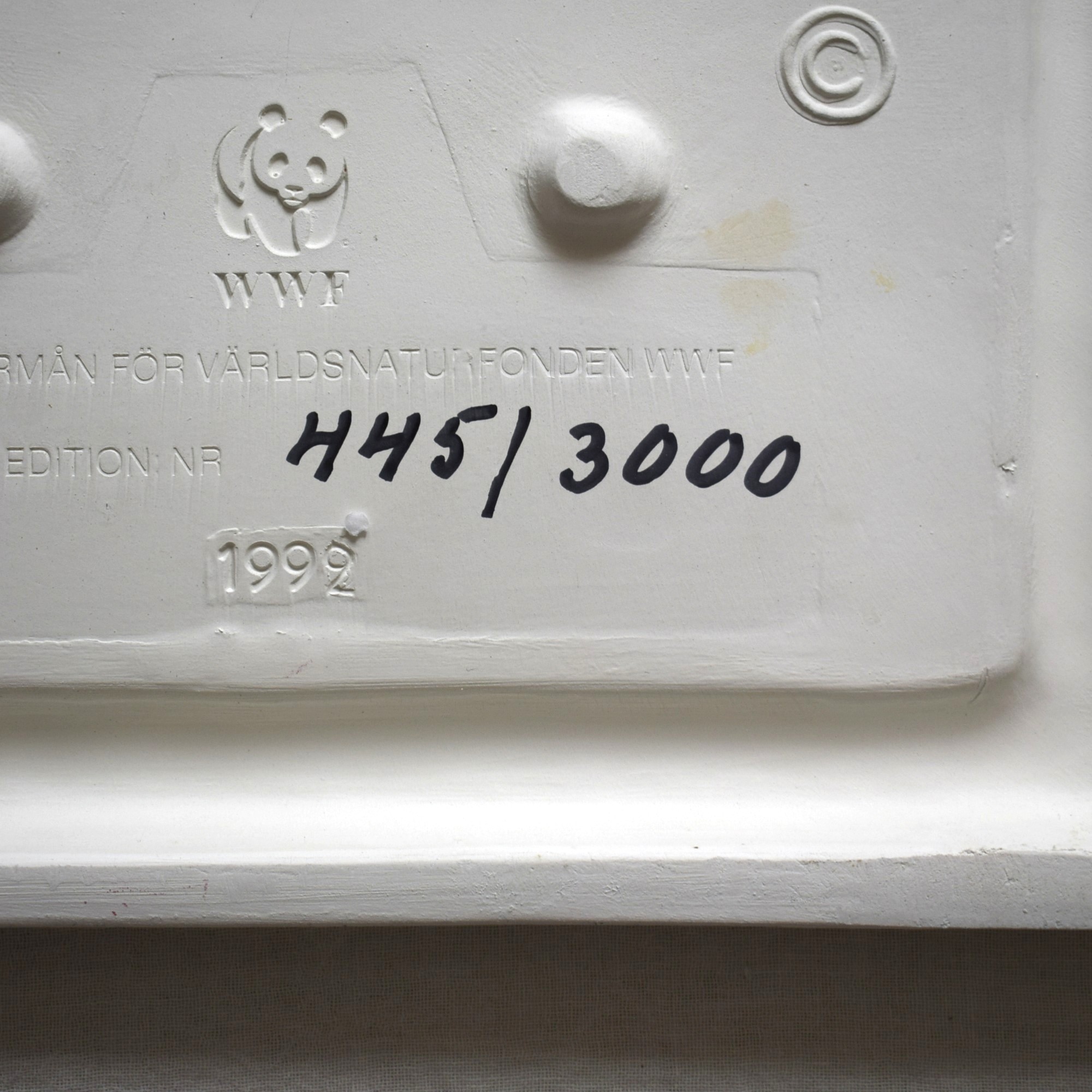 野うさぎのいる風景・陶板 / Jie Gantofta ・ジィガントフタ - 画像 (9)