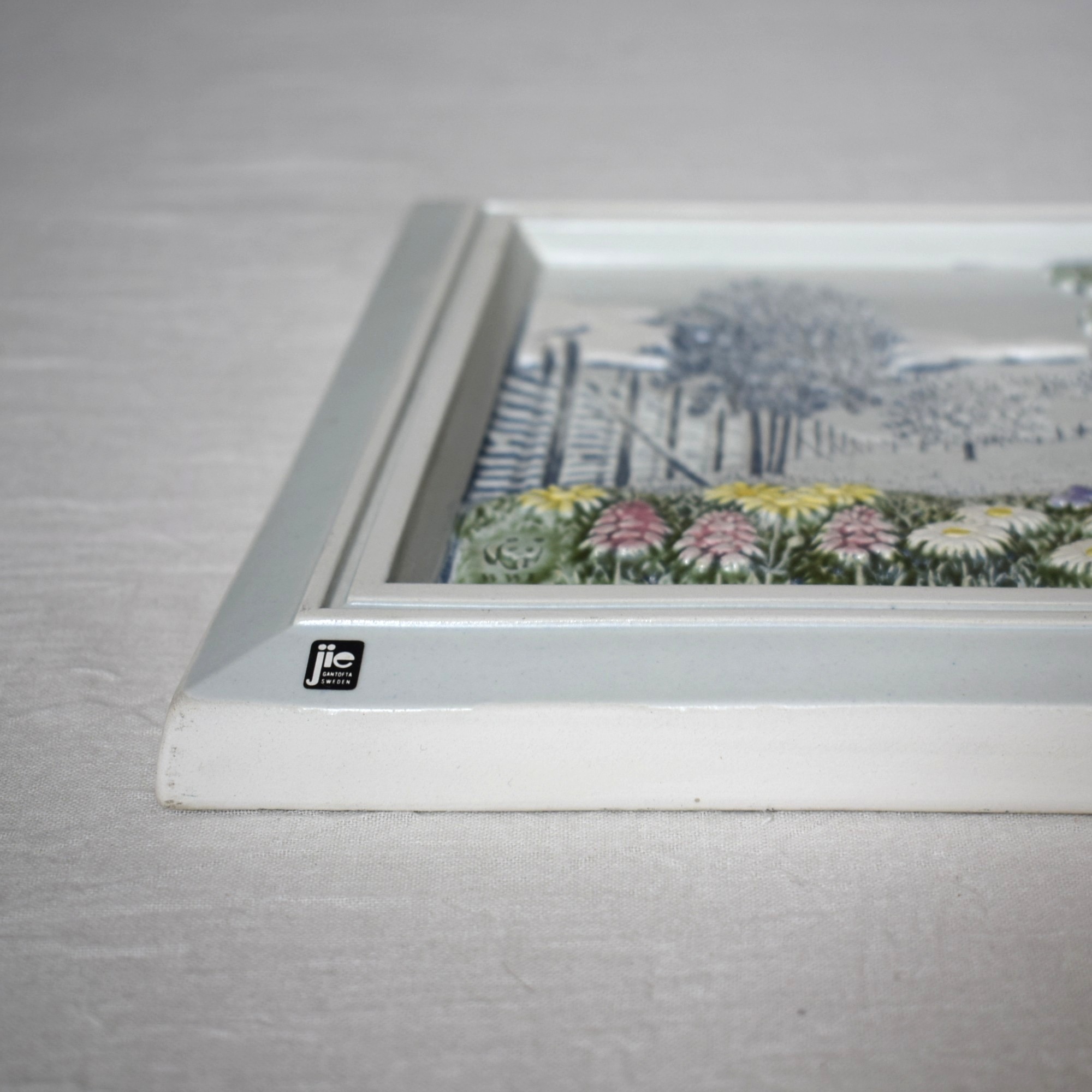 野うさぎのいる風景・陶板 / Jie Gantofta ・ジィガントフタ - 画像 (11)