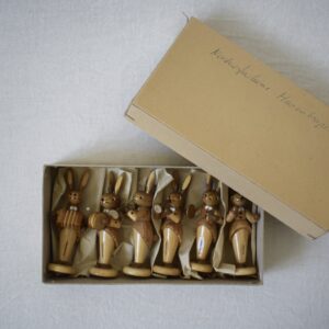 うさぎオーケストラ・箱付き / ERZGEBIRGE・ドイツ