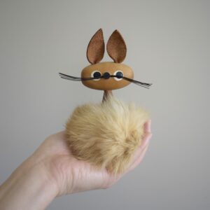 チークのうさぎ・モフモフ / Made in Sweden