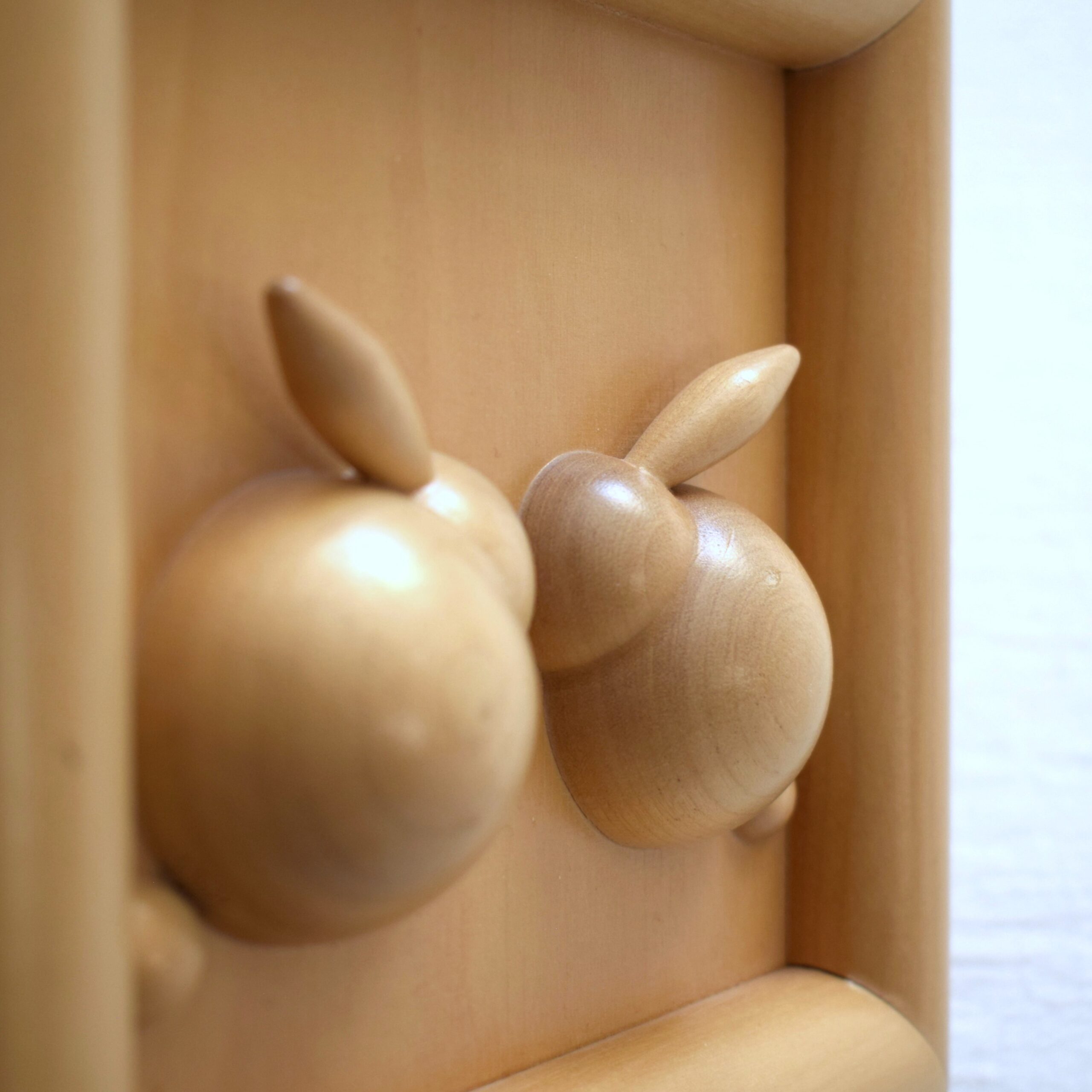 仲良しうさぎ・ウォールデコレーション / aarikka・アアリッカ / フィンランド - 画像 (2)