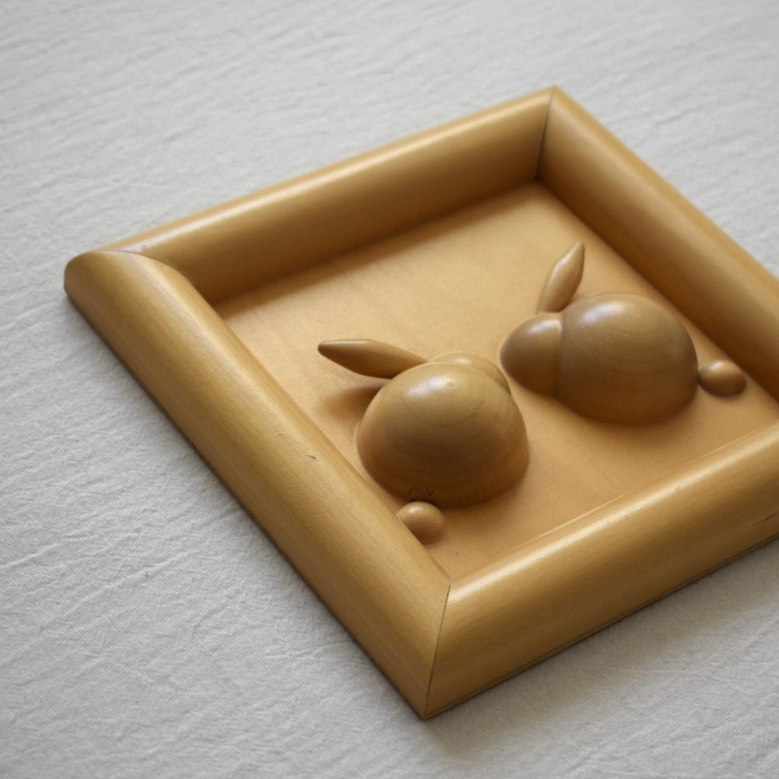 仲良しうさぎ・ウォールデコレーション / aarikka・アアリッカ / フィンランド - 画像 (10)