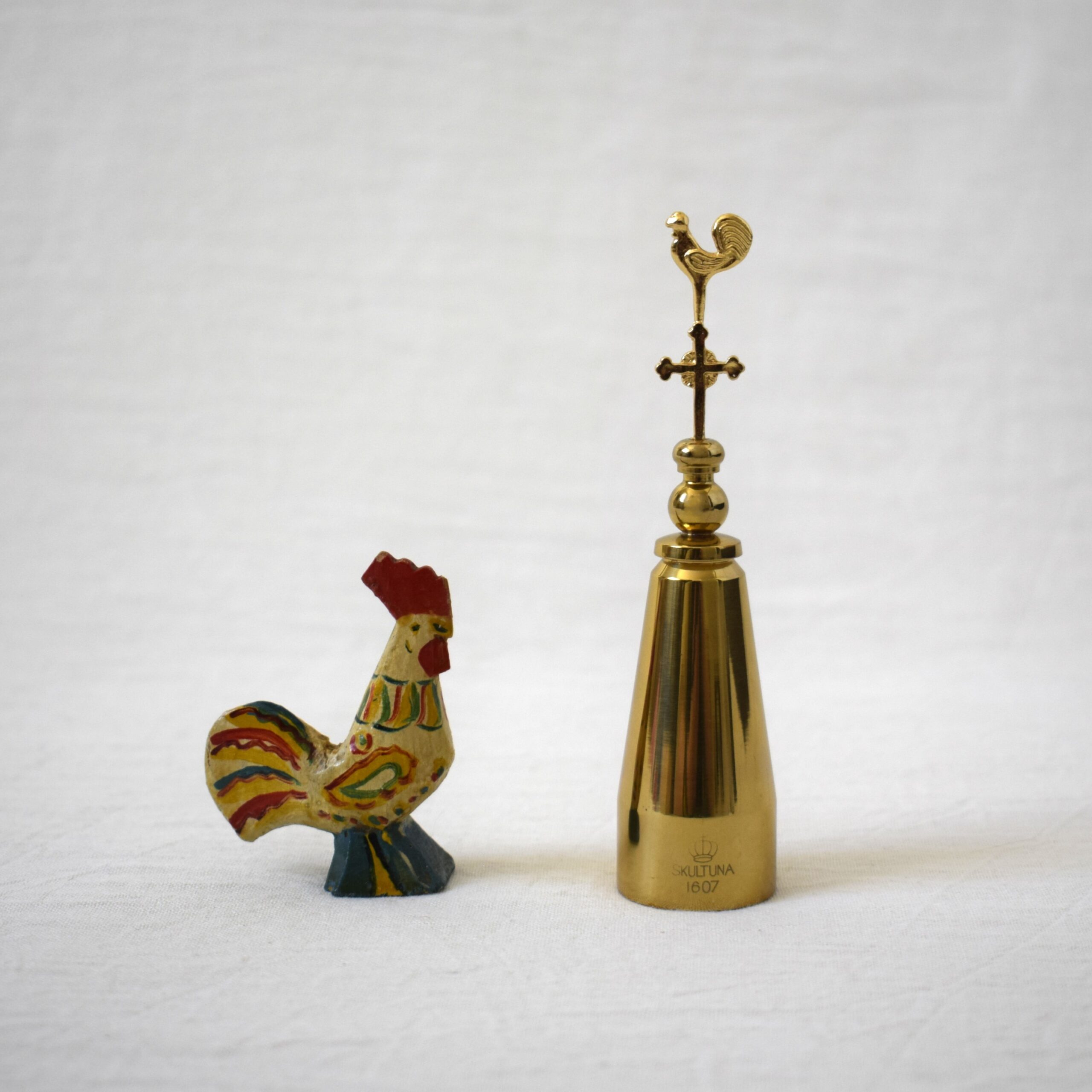 風見鶏のキャンドル消し・真鍮製 / Skultuna社・スウェーデン