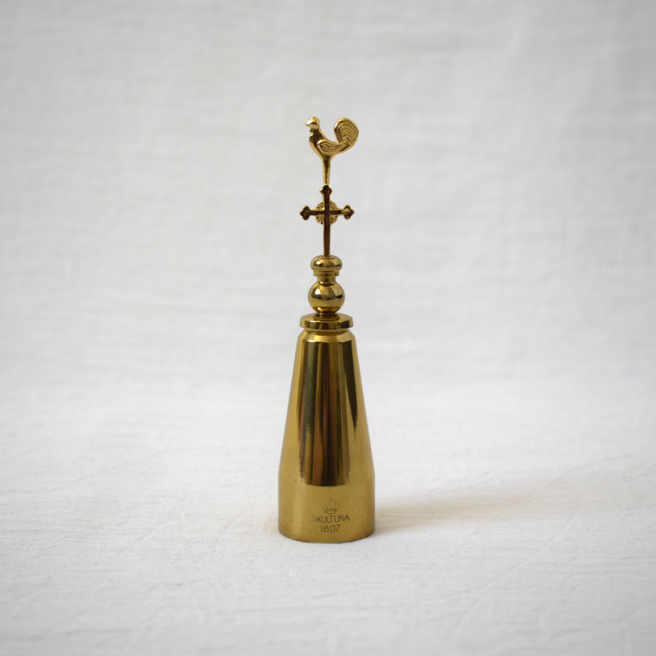 風見鶏のキャンドル消し・真鍮製 / Skultuna社・スウェーデン - 画像 (2)