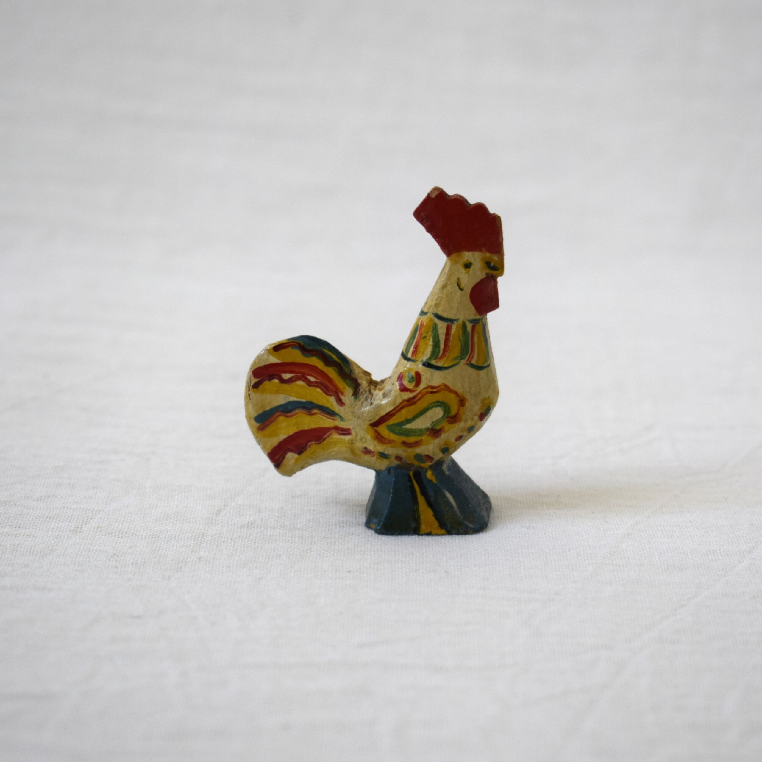 小さな木製のニワトリ・Dalatupp / 伝統工芸品・スウェーデン
