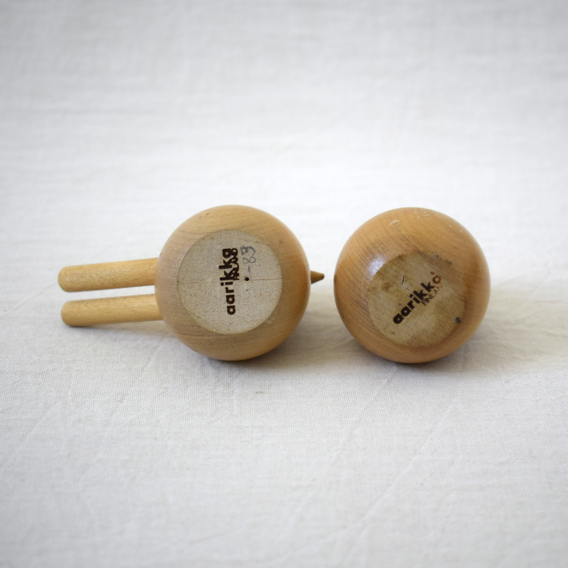 木製の鳥・二羽 / aarikka・アアリッカ / フィンランド - 画像 (7)