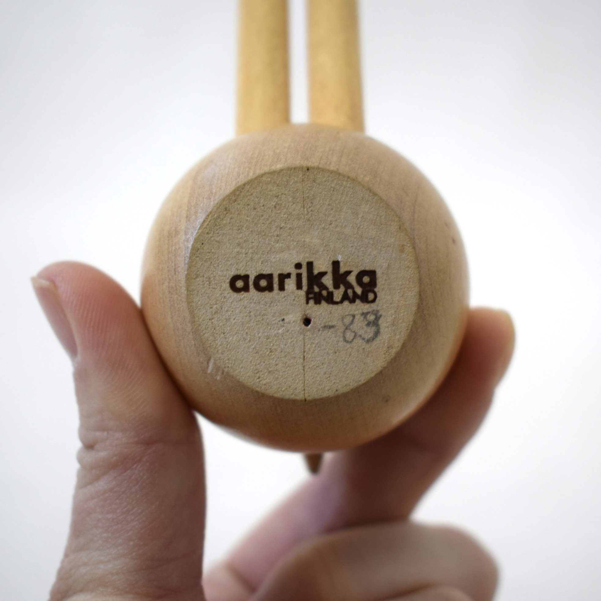 木製の鳥・二羽 / aarikka・アアリッカ / フィンランド - 画像 (8)