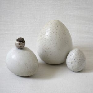 たまご三点 / Pentik ・ペンティック / Made in Finland