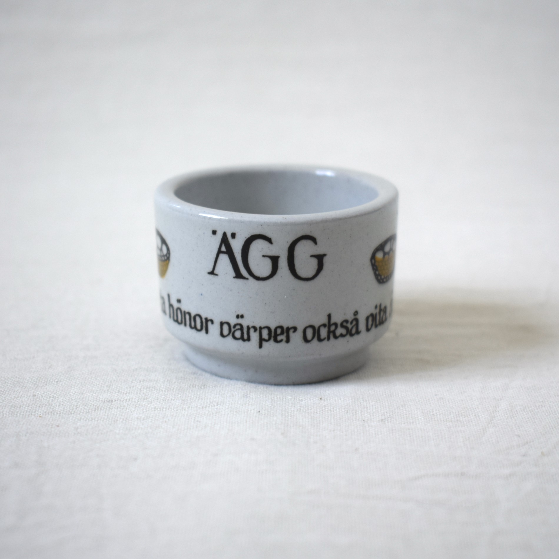 Äggカップ / Knabstrup・クナッブストラップ / デンマーク - 画像 (3)