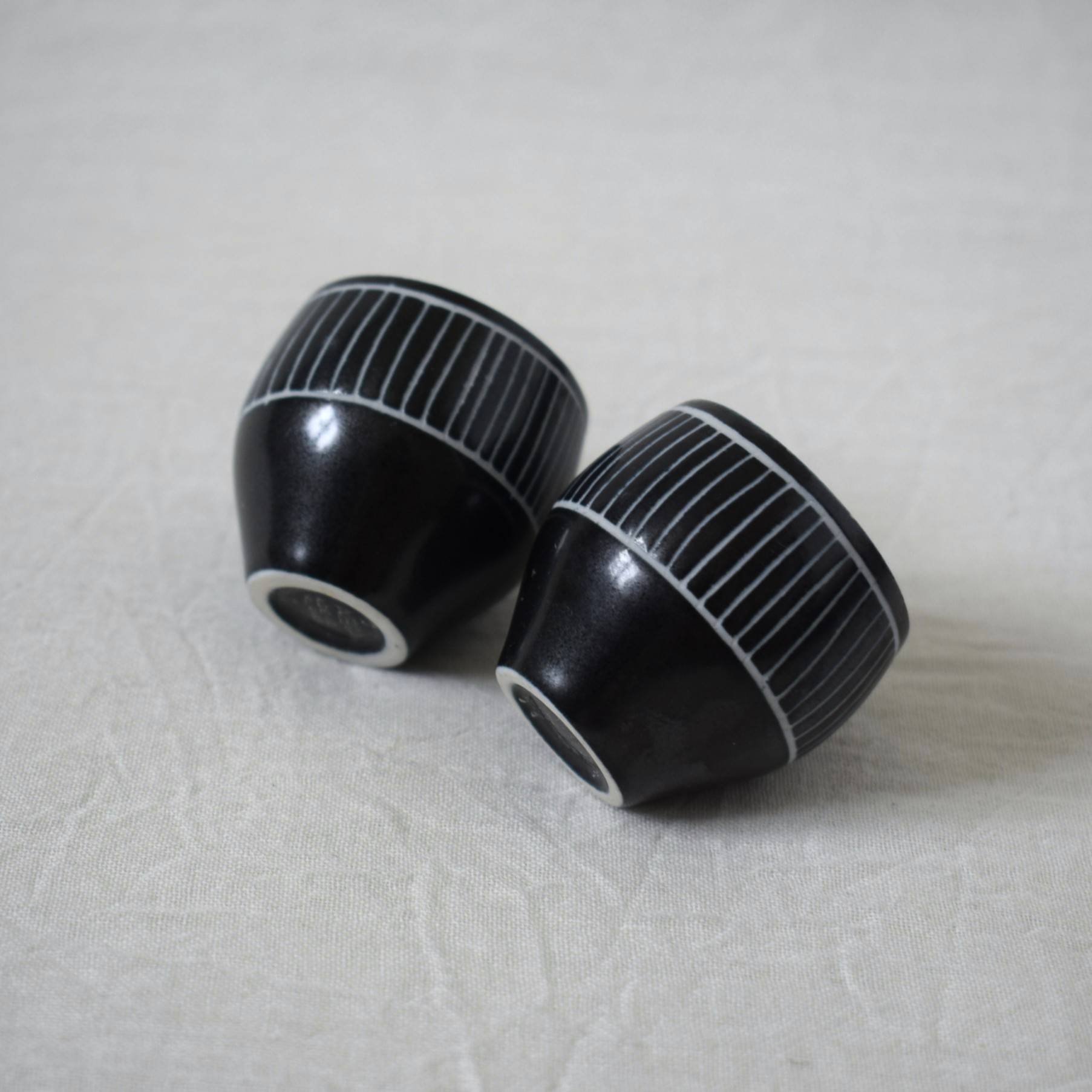 エッグカップ・おちょこ2点セット / TARINAシリーズ / ARABIA・アラビア - 画像 (8)