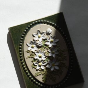 Vitsippa・アネモネの陶板 / Jie Gantofta ・ジィガントフタ