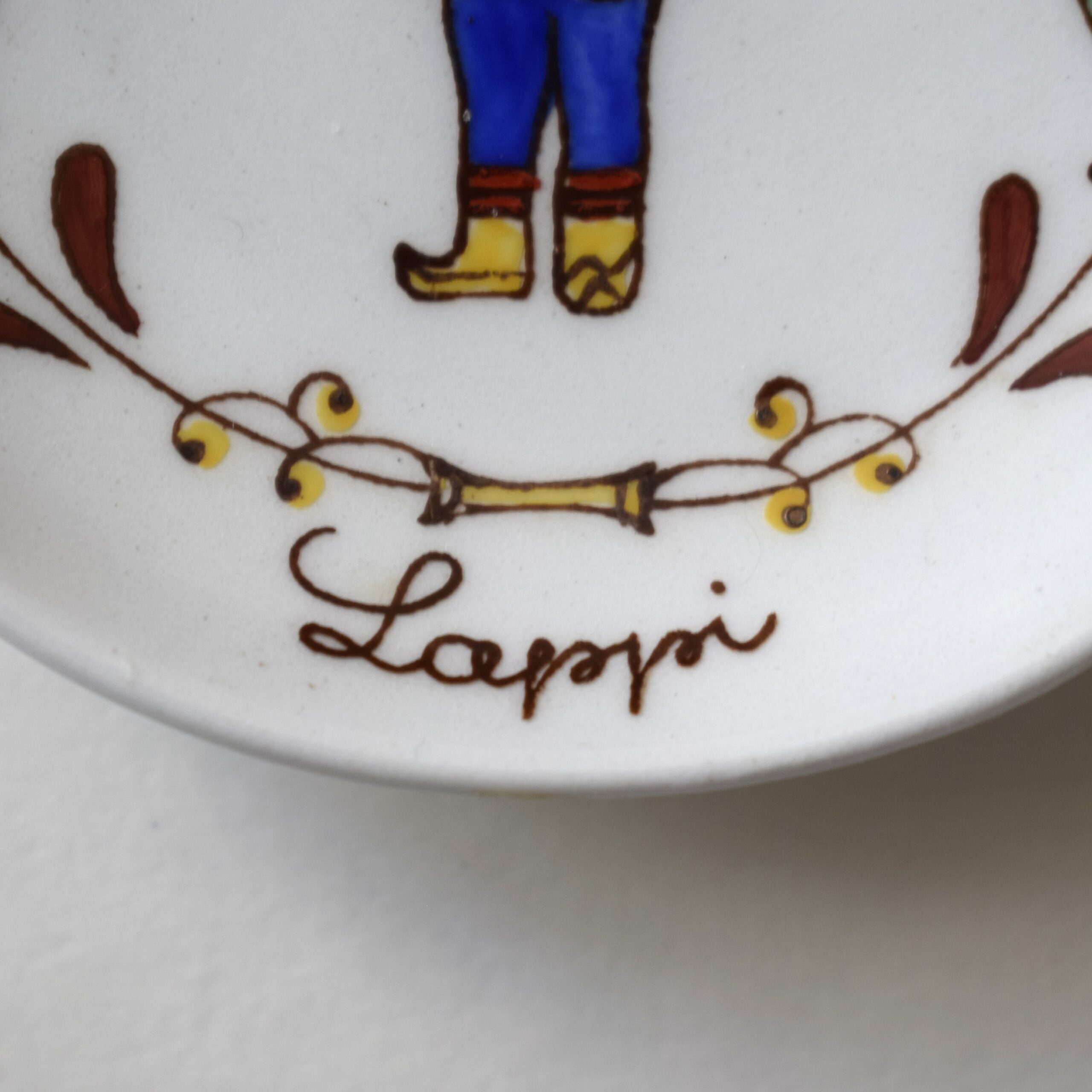 民族衣装・Lappi / 豆皿・絵皿 / ARABIA・アラビア - 画像 (3)