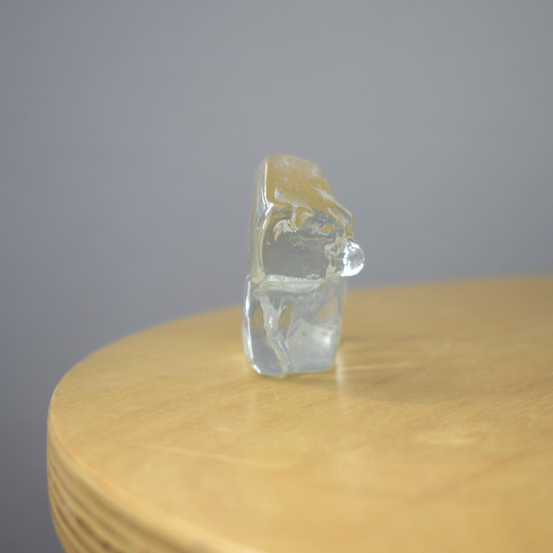 ガラスの小さな熊・クマの置物 / Made in Sweden - 画像 (5)