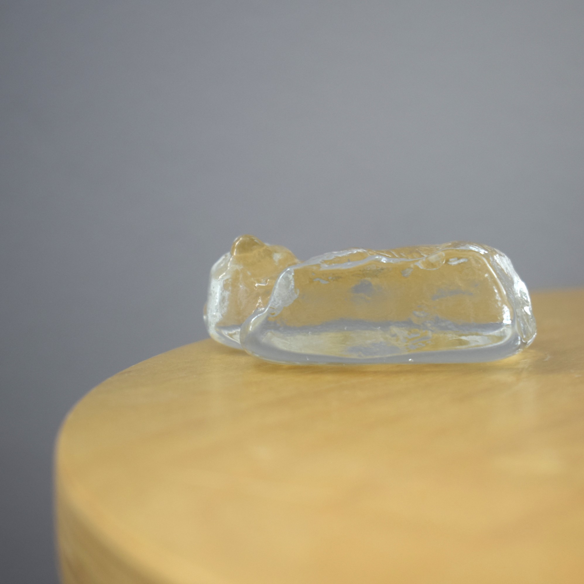 ガラスの小さな熊・クマの置物 / Made in Sweden - 画像 (6)