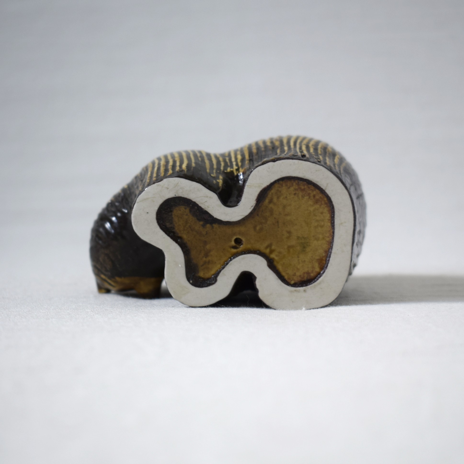 熊の置き物・小さいサイズ / Lisa Larson・Gustavsberg - 画像 (6)