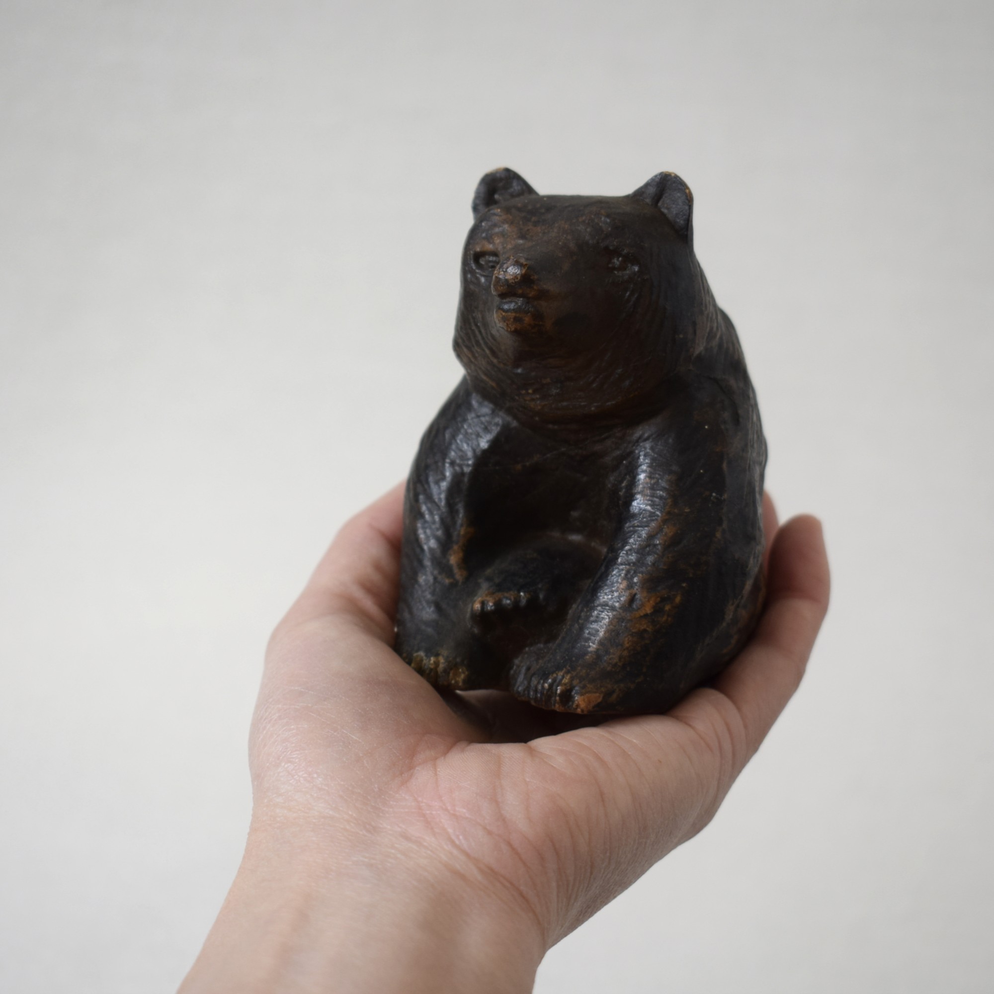 熊の置き物・ユニークピース / Made in Sweden - 画像 (9)