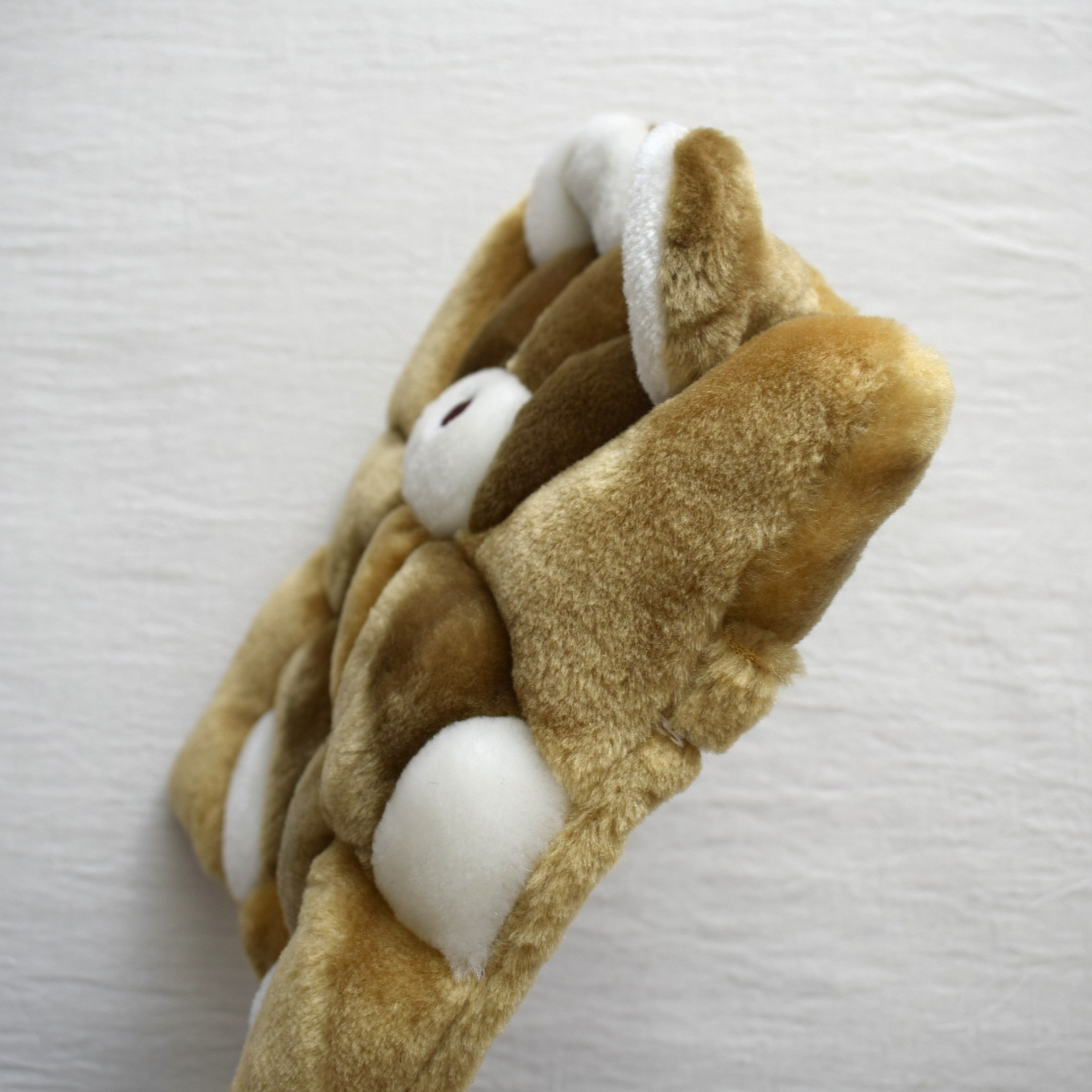 熊のぬいぐるみクッション / Vintage Teddy bear pillow - 画像 (5)