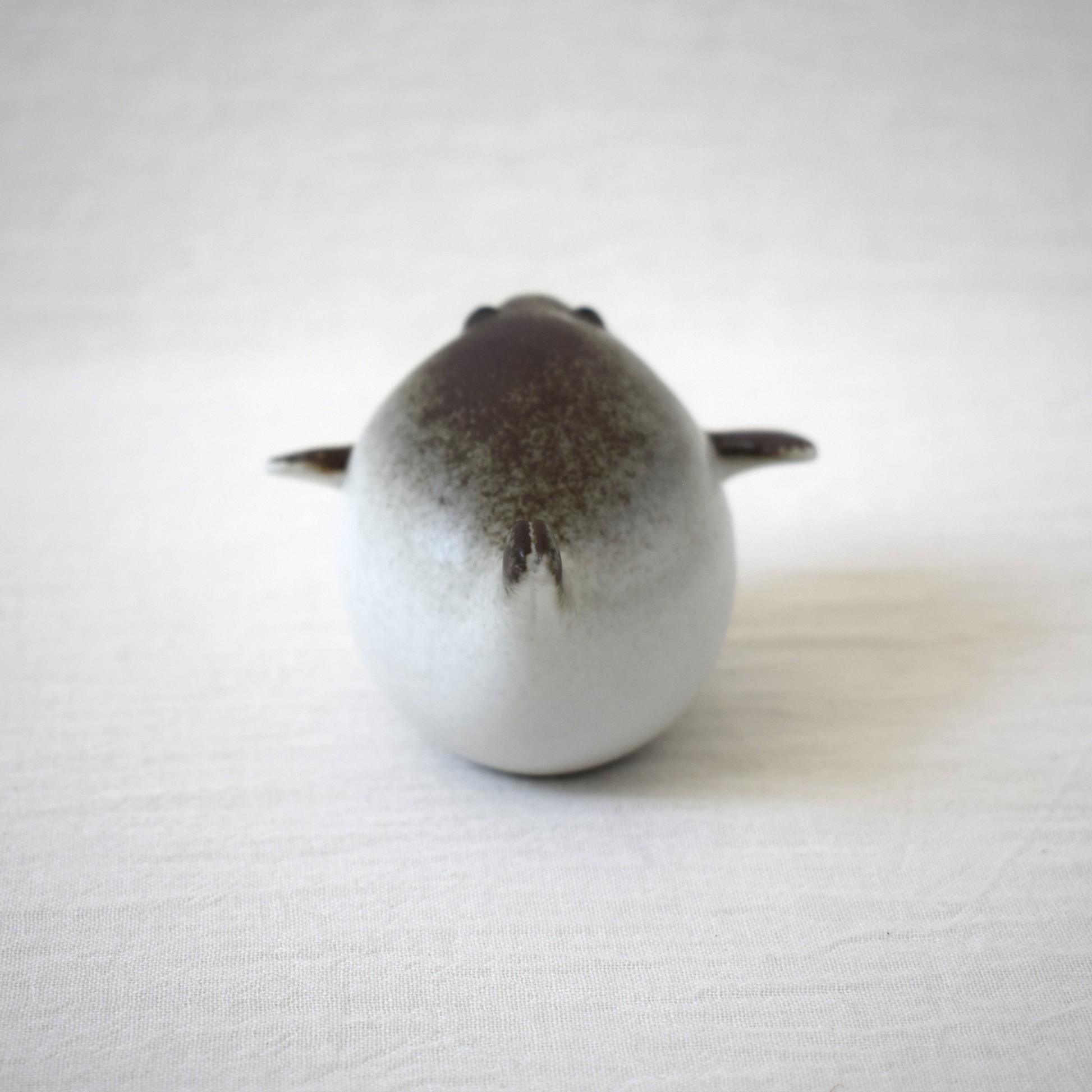フグのような海豹の置き物 / Gösta Grähs・Rörstrand - 画像 (5)