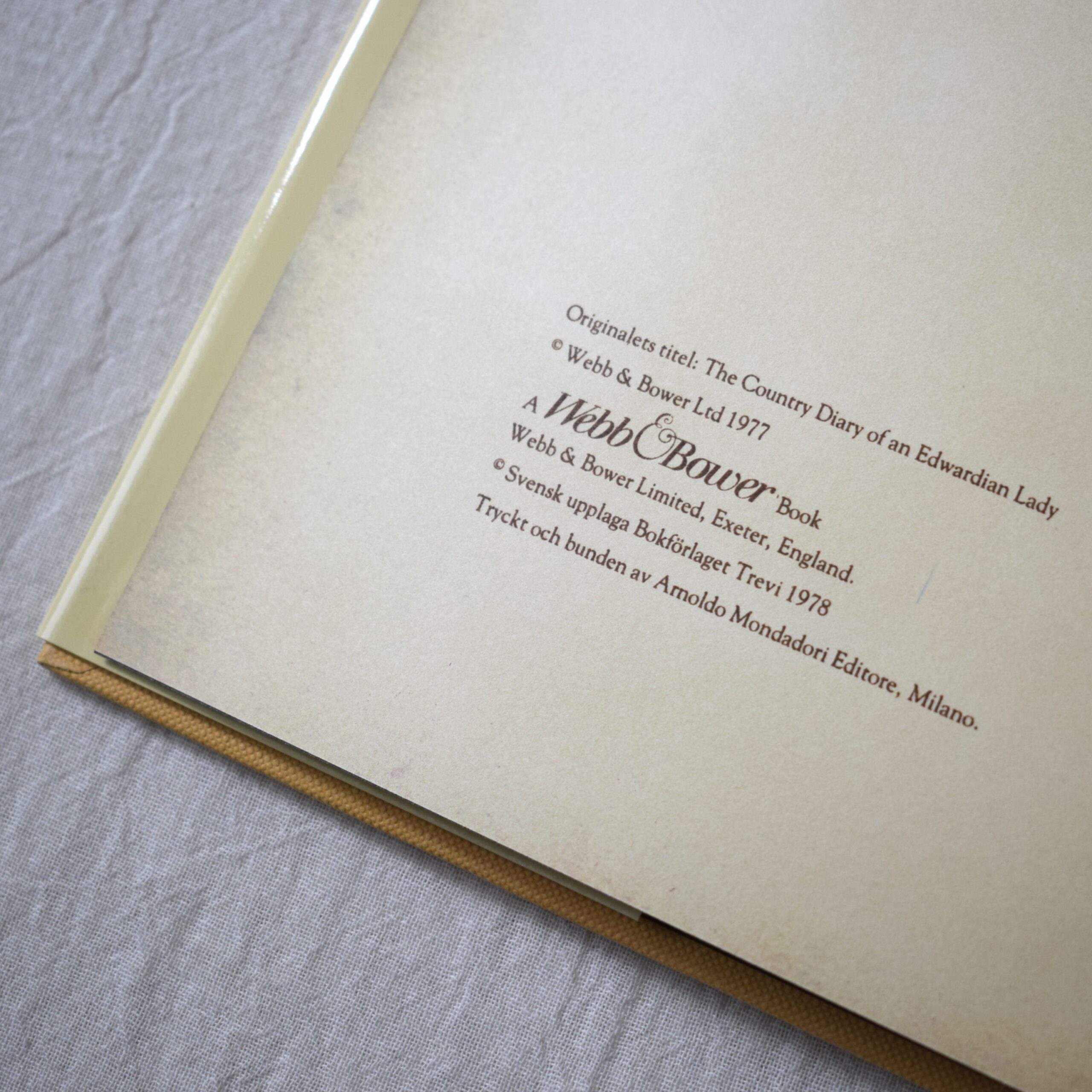 Naturdagbok av en engelsk dam året 1906・Edith Holden / 1978年出版・古書 - 画像 (3)