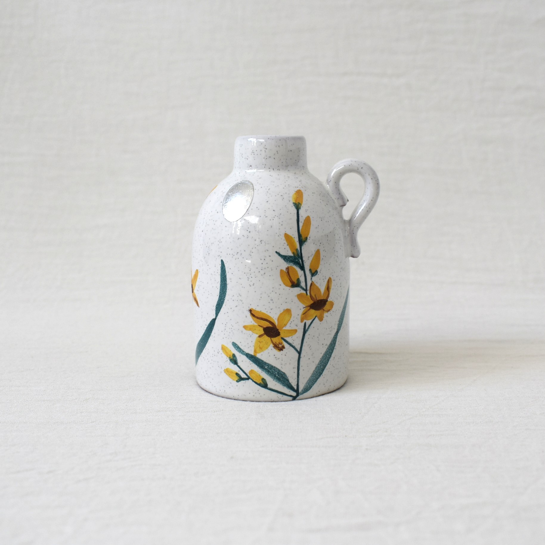 野花の花瓶・フラワーベース / Alingsås keramik・Made in Sweden - 画像 (2)