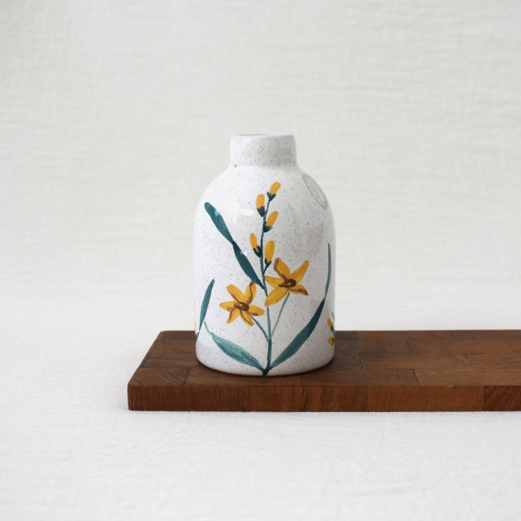 野花の花瓶・フラワーベース / Alingsås keramik・Made in Sweden - 画像 (9)