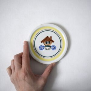 山小屋の絵・Pirtti / ARABIA・フィンランド