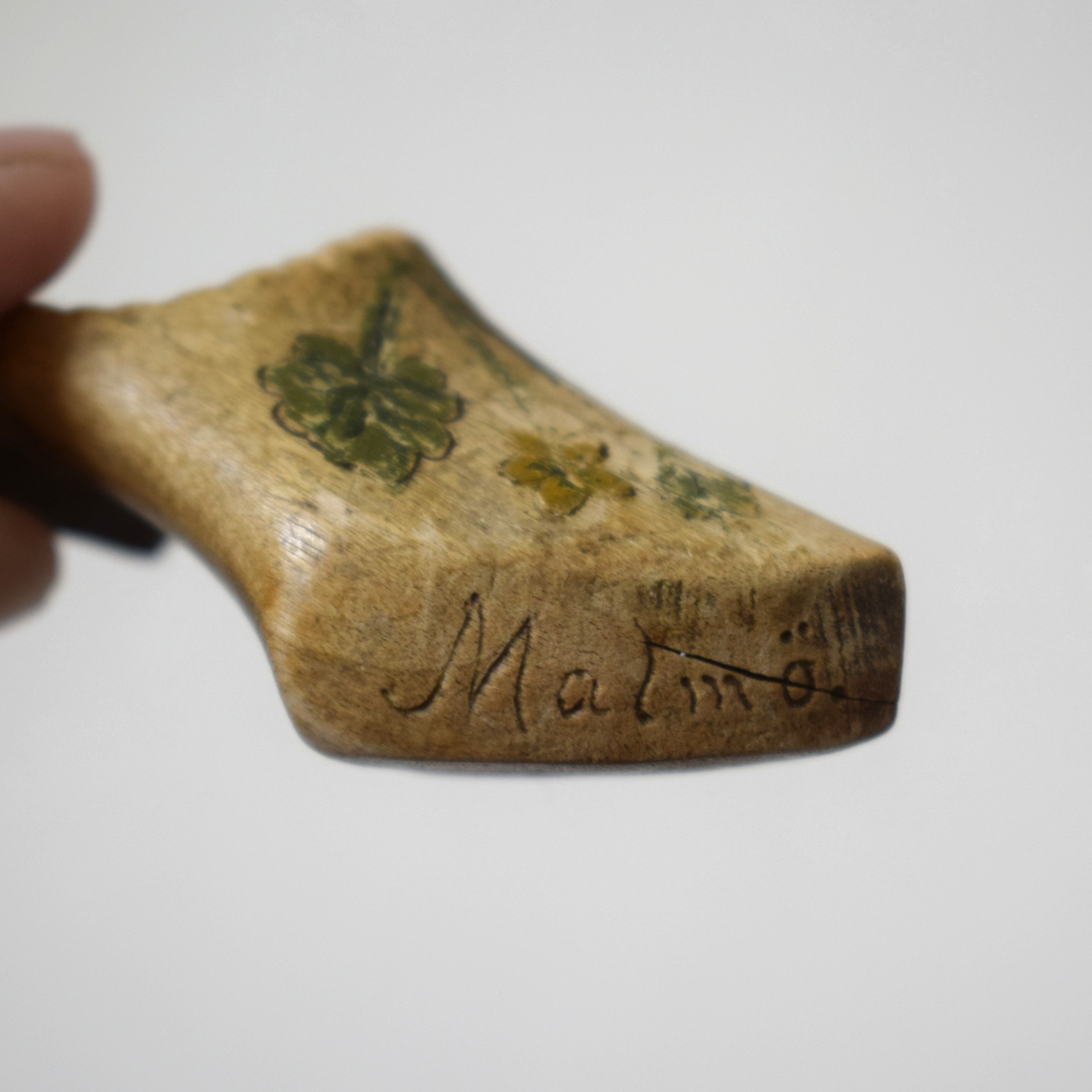 小さな木靴・絵付け / Malmö・Made in Sweden - 画像 (5)