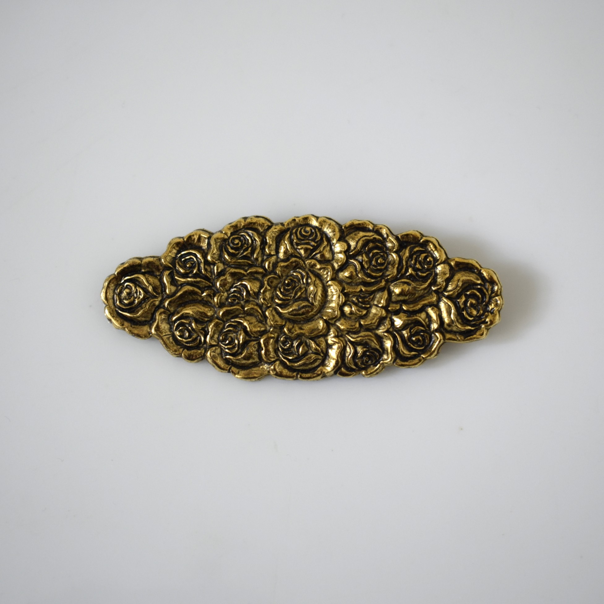 薔薇のブローチSet / 真鍮・銅・銀 / Vintage accessory - 画像 (2)