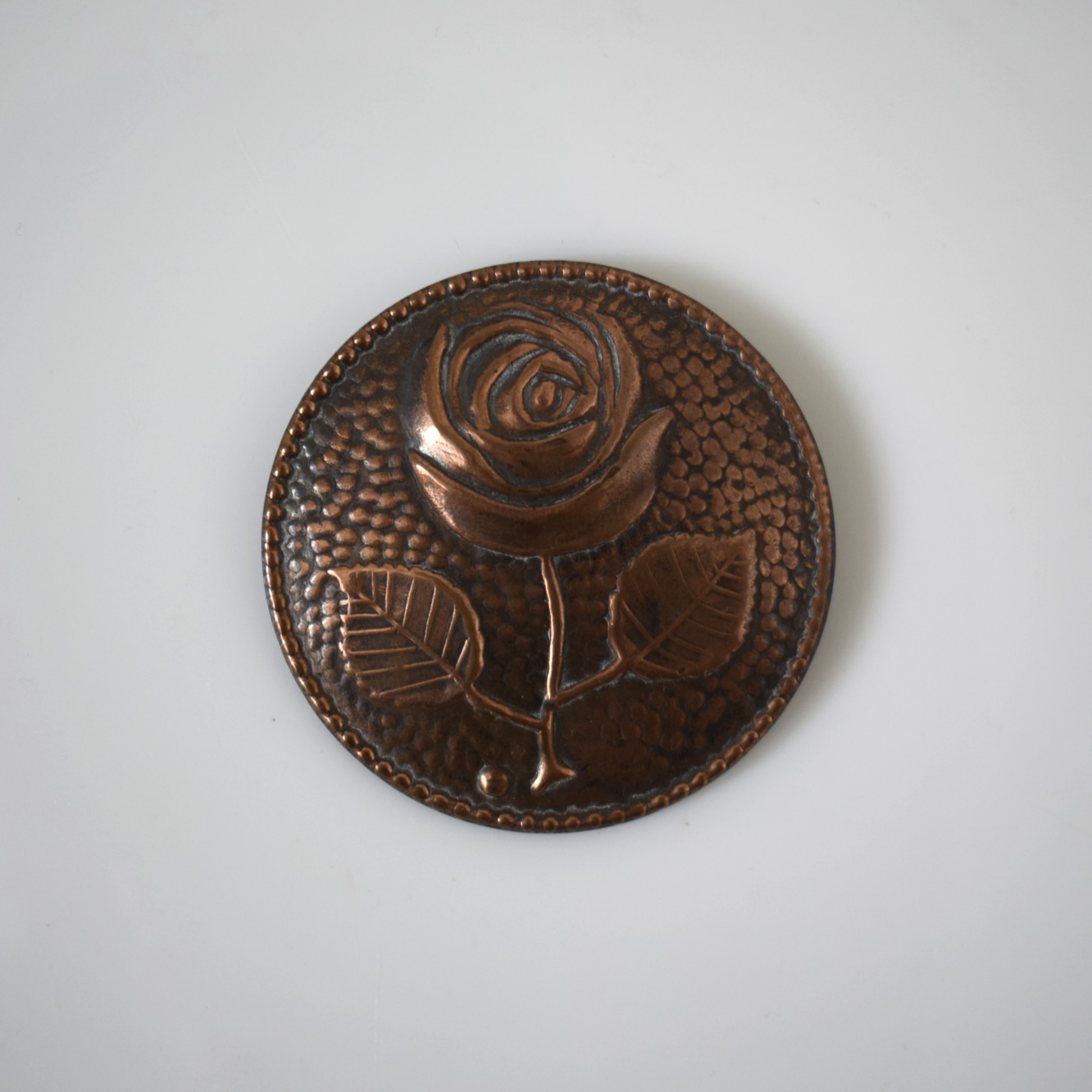 薔薇のブローチSet / 真鍮・銅・銀 / Vintage accessory - 画像 (7)