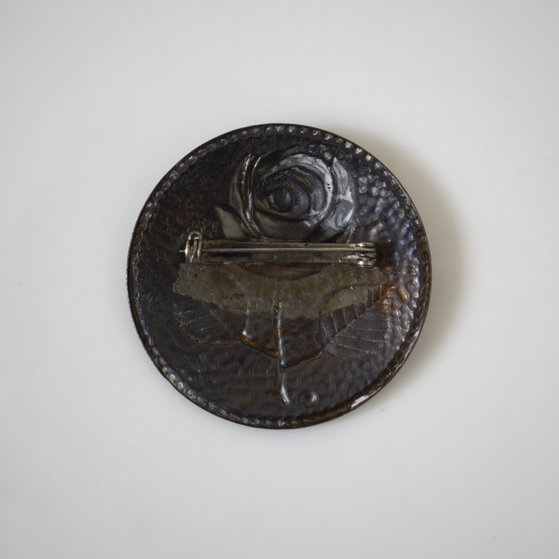 薔薇のブローチSet / 真鍮・銅・銀 / Vintage accessory - 画像 (8)
