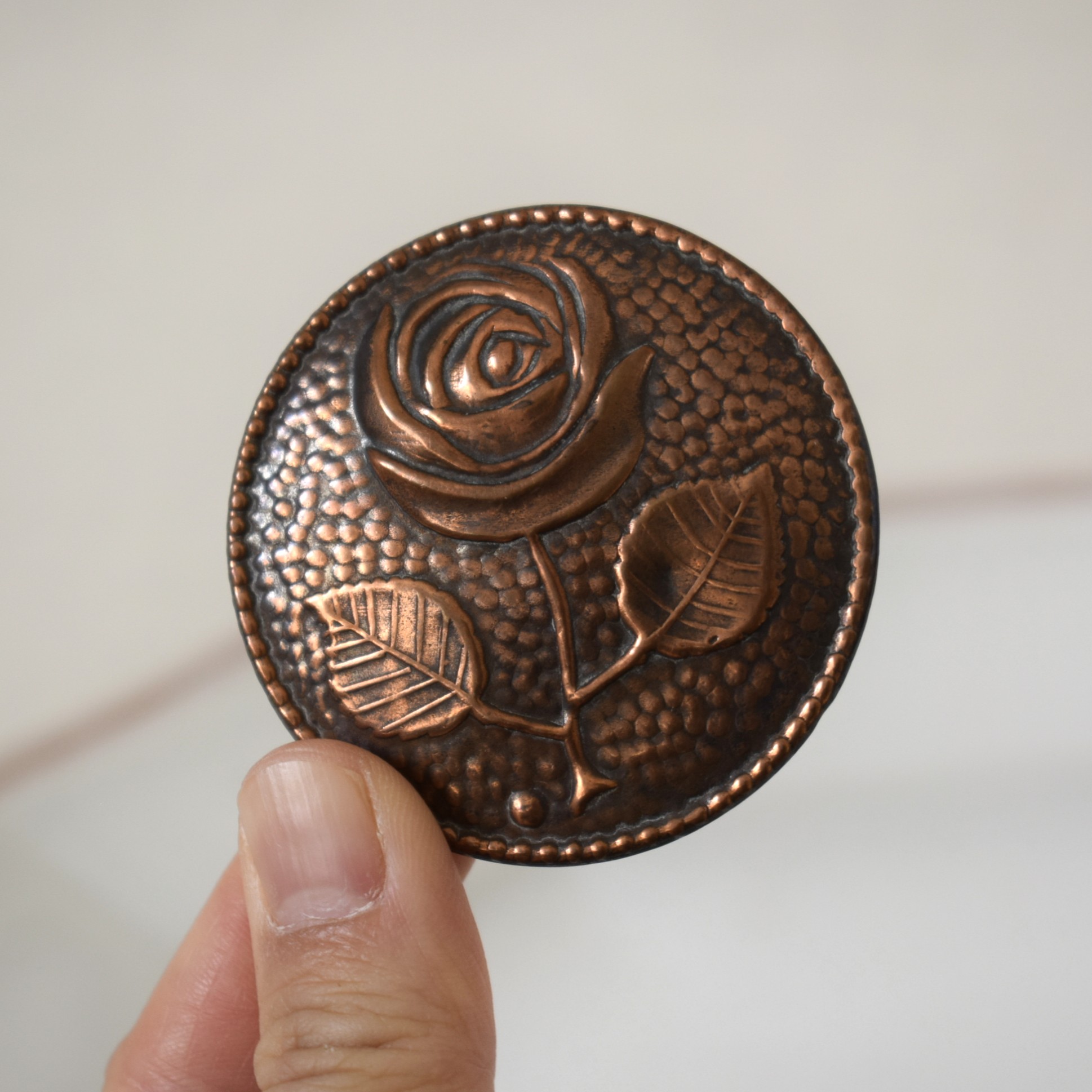 薔薇のブローチSet / 真鍮・銅・銀 / Vintage accessory - 画像 (12)