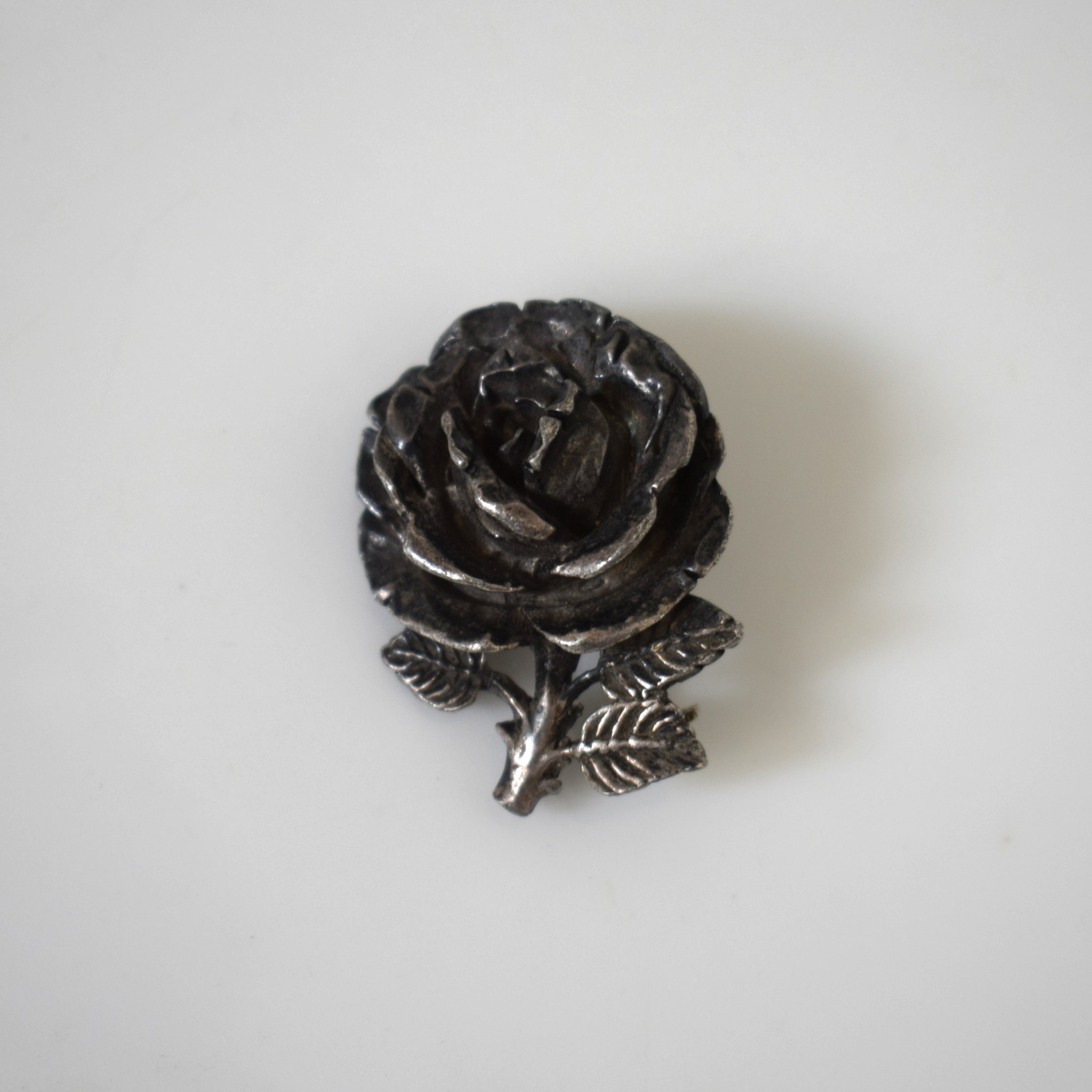 薔薇のブローチSet / 真鍮・銅・銀 / Vintage accessory - 画像 (13)