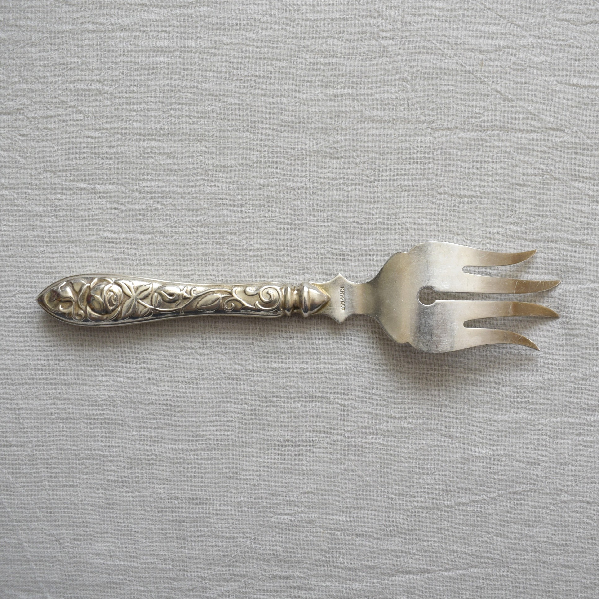 薔薇のカトラリー・ケーキサーバーSet / Antique・Made in Europe - 画像 (11)