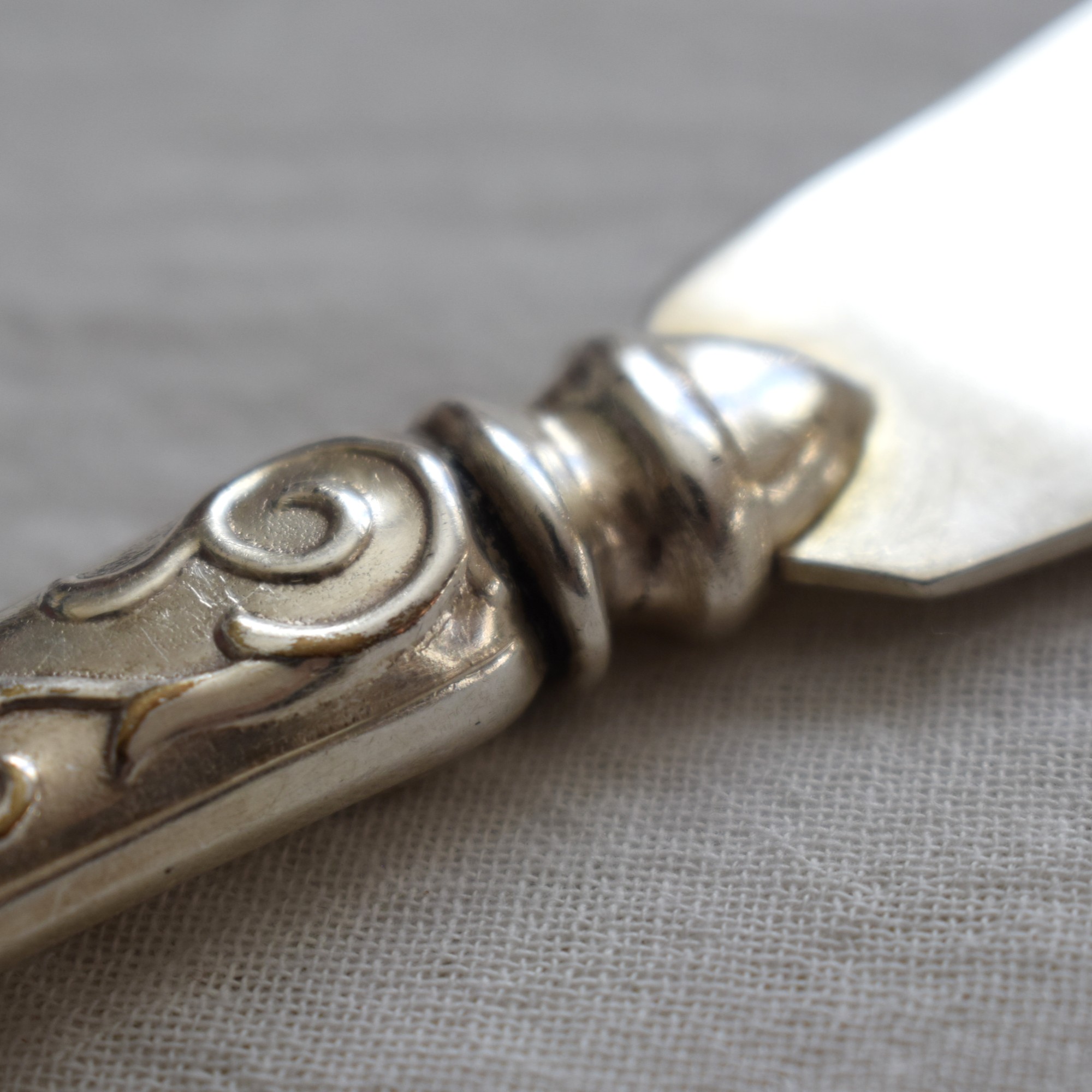 薔薇のカトラリー・ケーキサーバーSet / Antique・Made in Europe - 画像 (14)