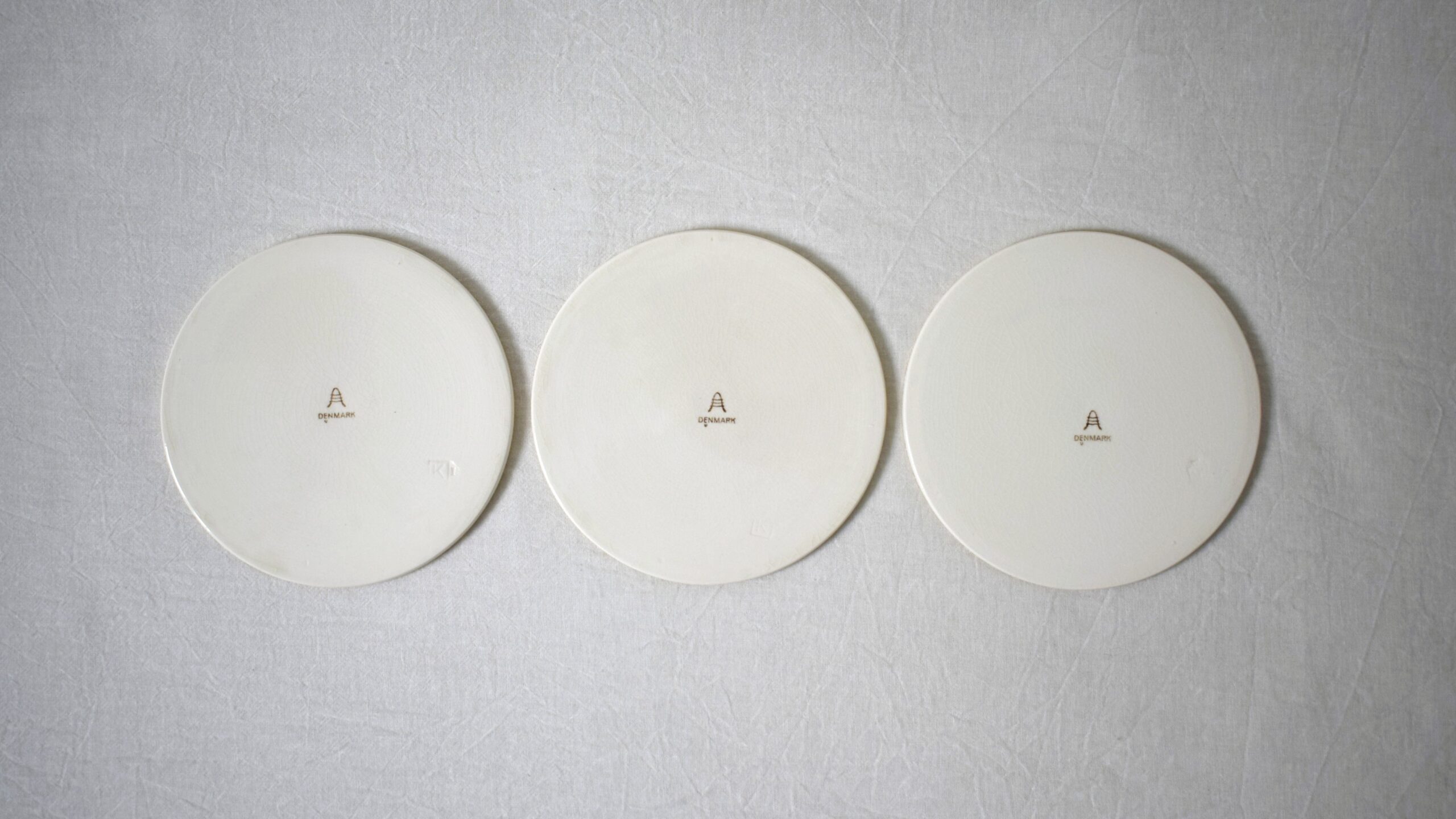 丸プレート③&④&⑤・Anna Sofie / Nils Thorsson・Aluminia Danmark - 画像 (7)