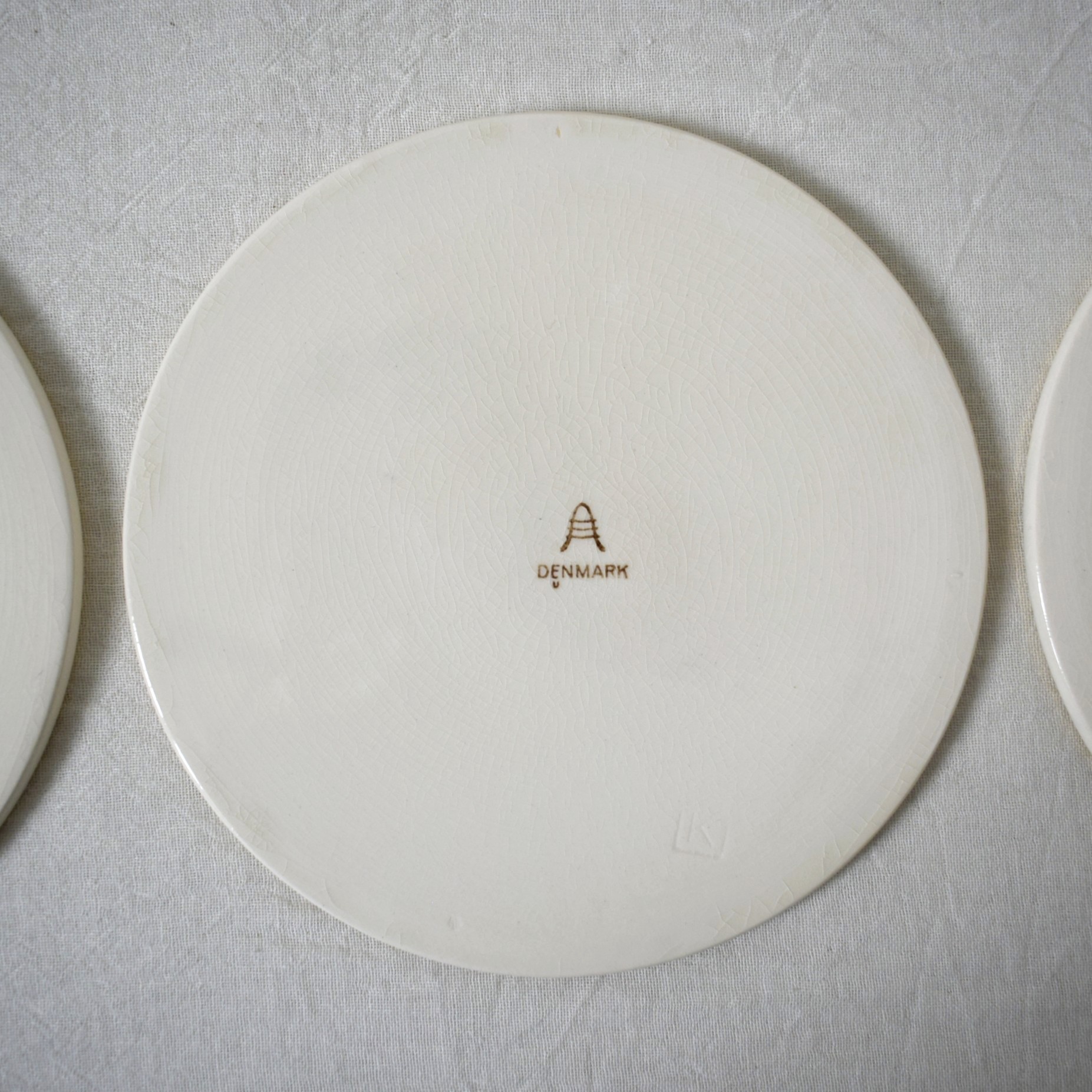 丸プレート③&④&⑤・Anna Sofie / Nils Thorsson・Aluminia Danmark - 画像 (9)
