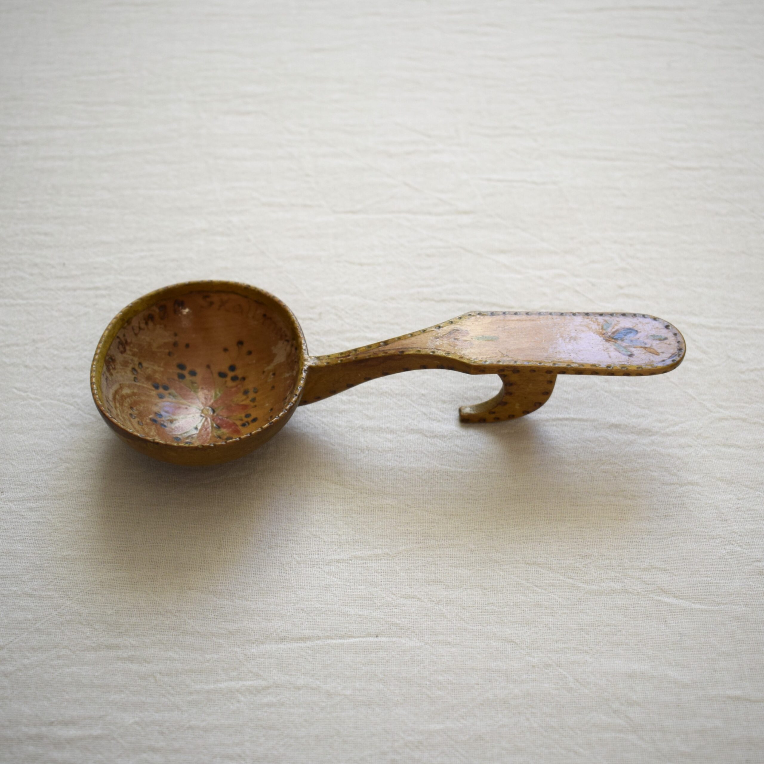 古い木製スプーン / Allmoge・Made in Sweden - 画像 (2)
