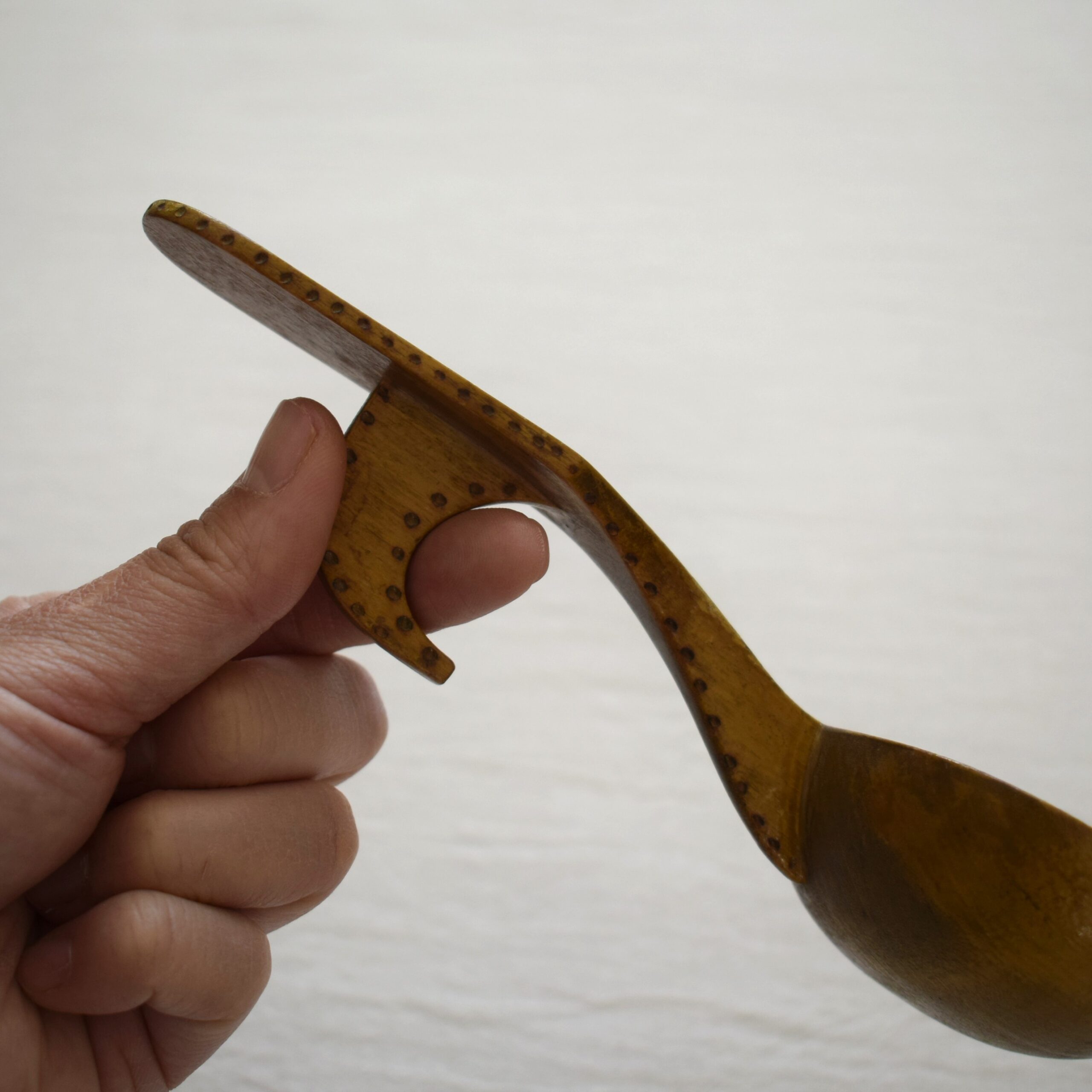 古い木製スプーン / Allmoge・Made in Sweden - 画像 (8)
